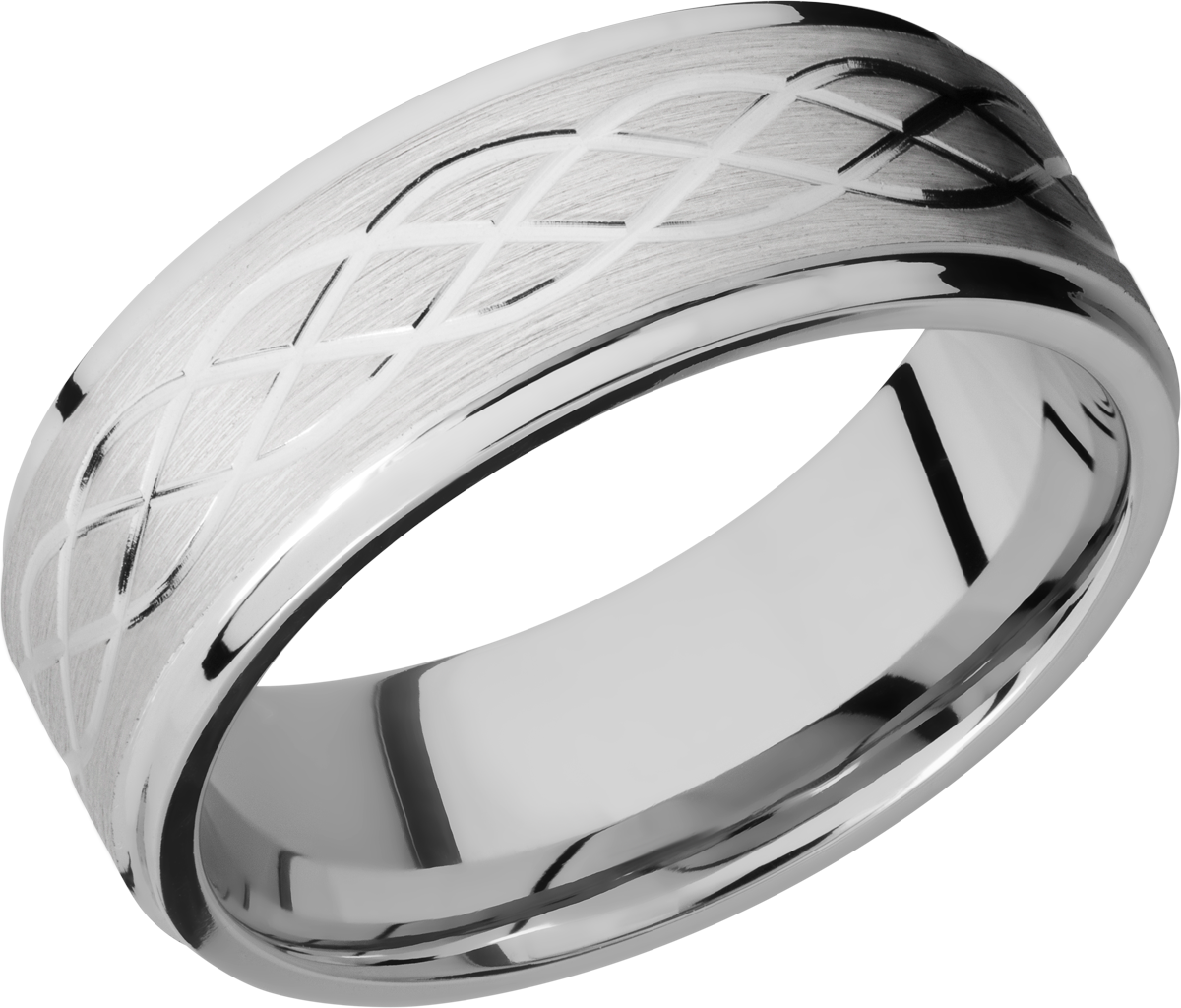 lashbrook cobalt chrome 8mm flat band