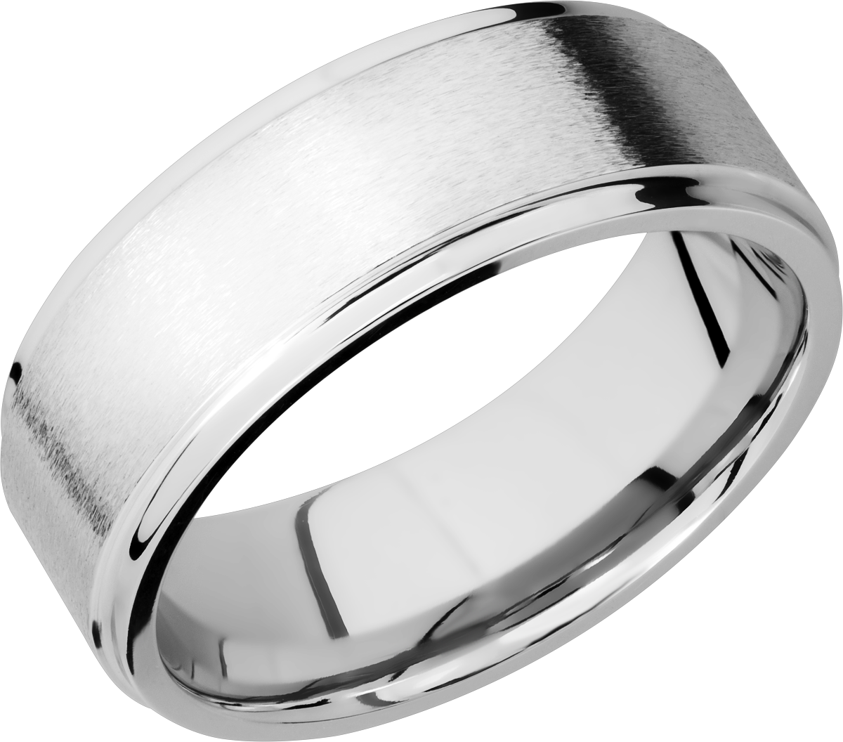 lashbrook classic cobalt chrome 8mm flat band