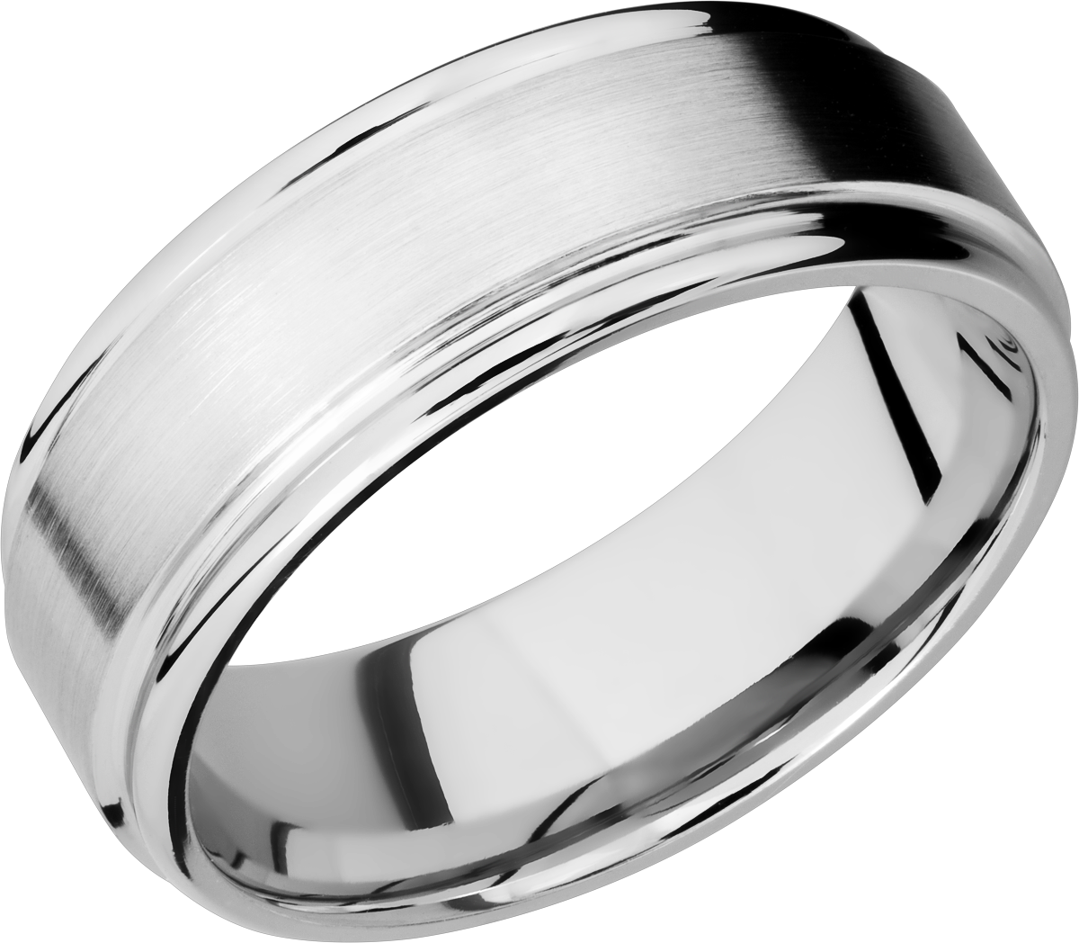 lashbrook classic cobalt chrome 8mm flat band