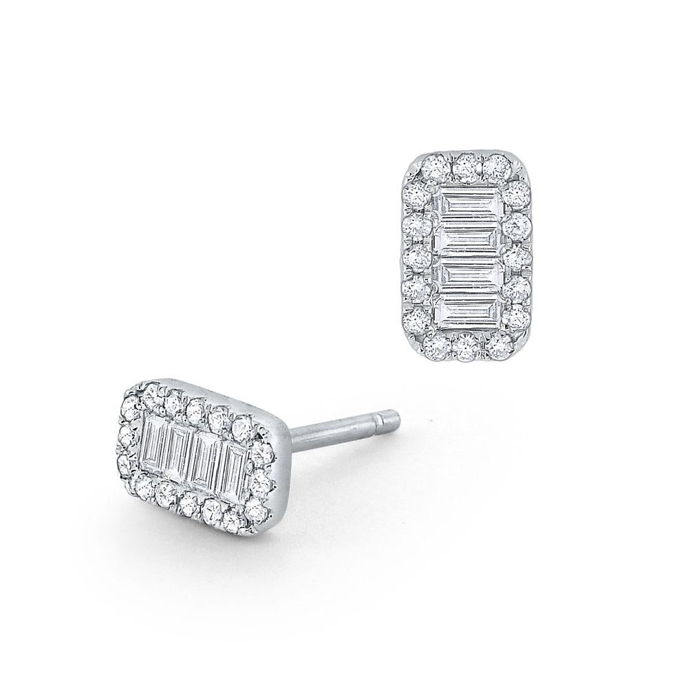 e7279 kc design diamond metropolis stud earrings set in 14 kt. gold