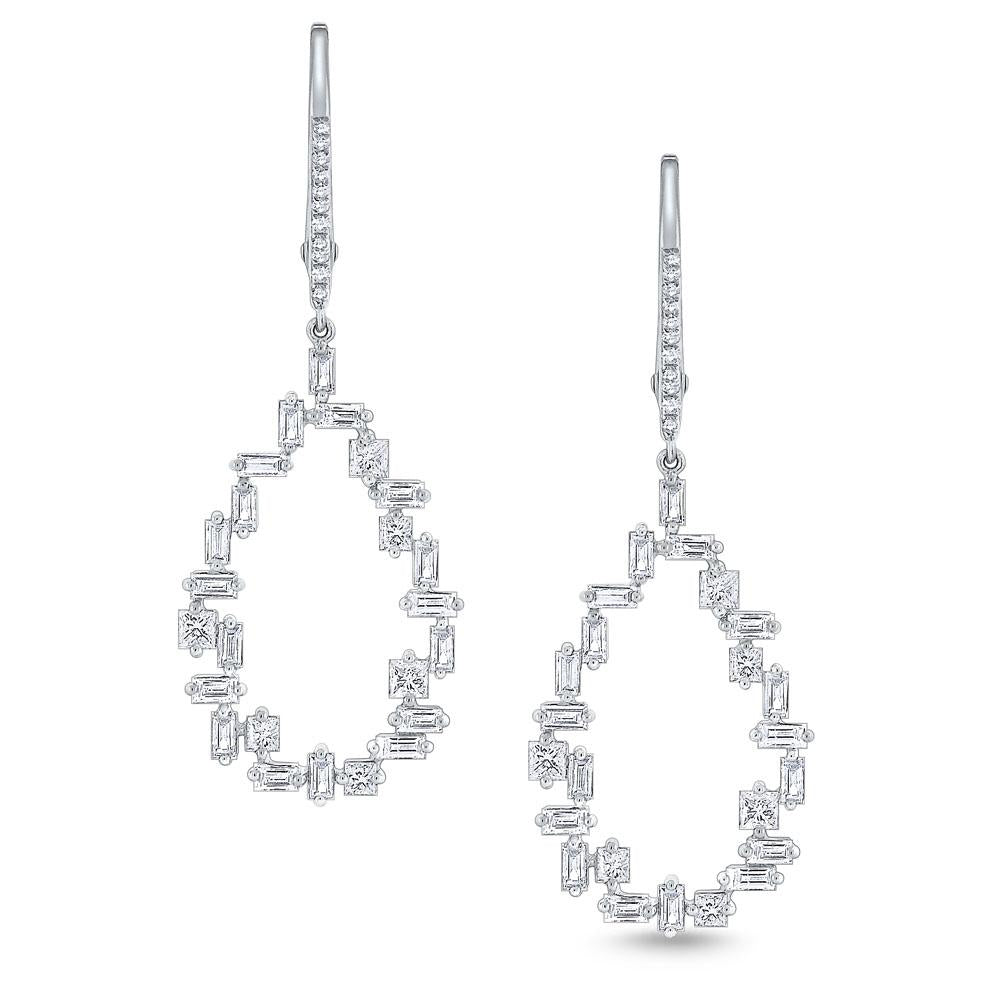 e7549 kc design diamond metropolis frame earrings set in 14 kt. gold