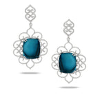 doves london blue collection 18k white gold diamond earring E7986LBT