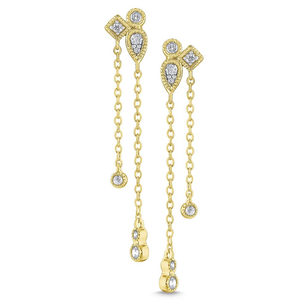 e8284 kc design gold and diamond multi shape diamond earrings