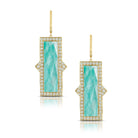 doves amazon breeze collection 18k yellow gold diamond earring E8305AZ-1