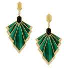 doves verde collection 18k yellow gold diamond earring E9263BOMC