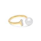 linear pearl ring