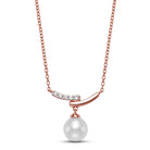 diamond bar pendant necklace