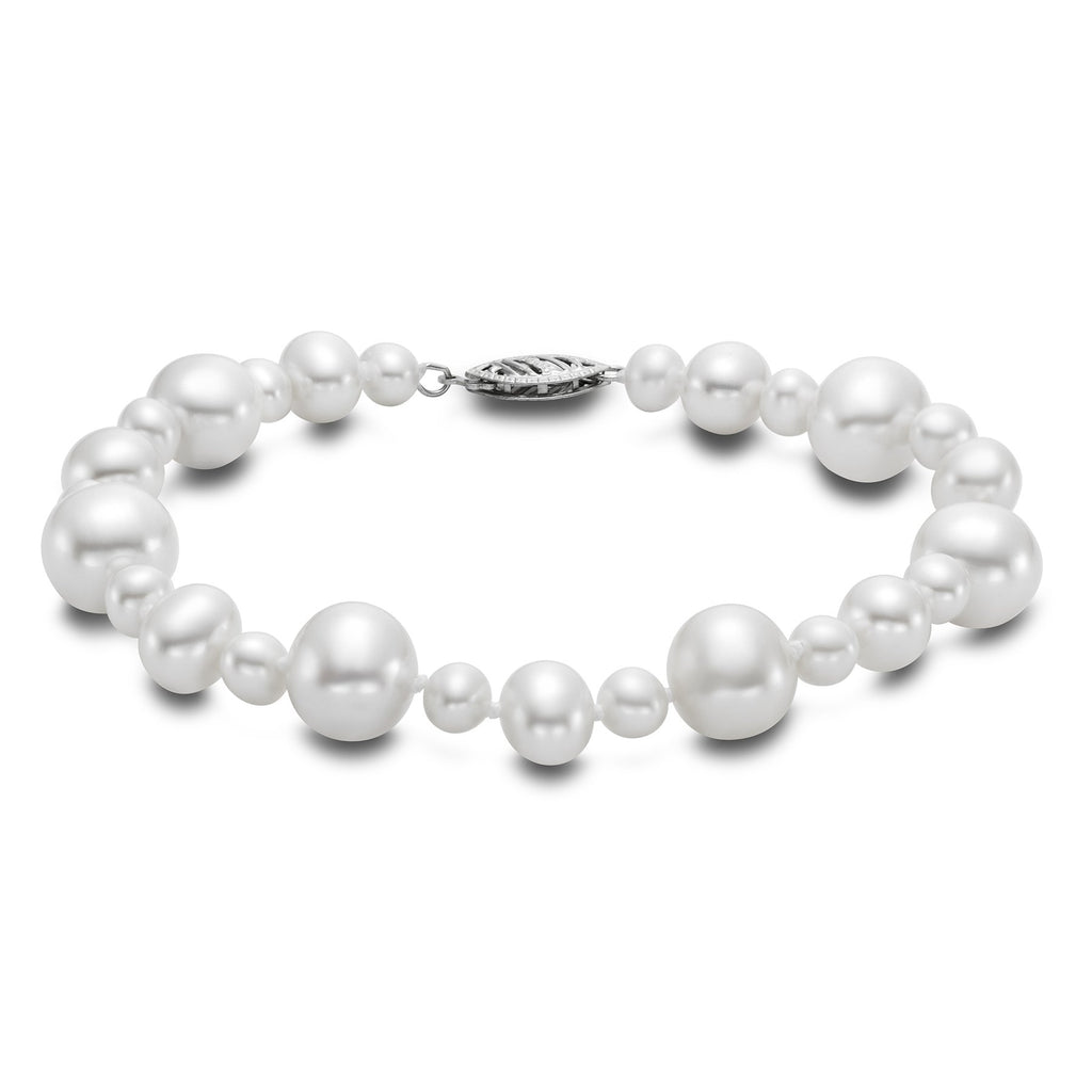 popcorn pearl strand bracelet