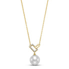 geo diamond pendant necklace