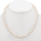 cluster pearl necklace