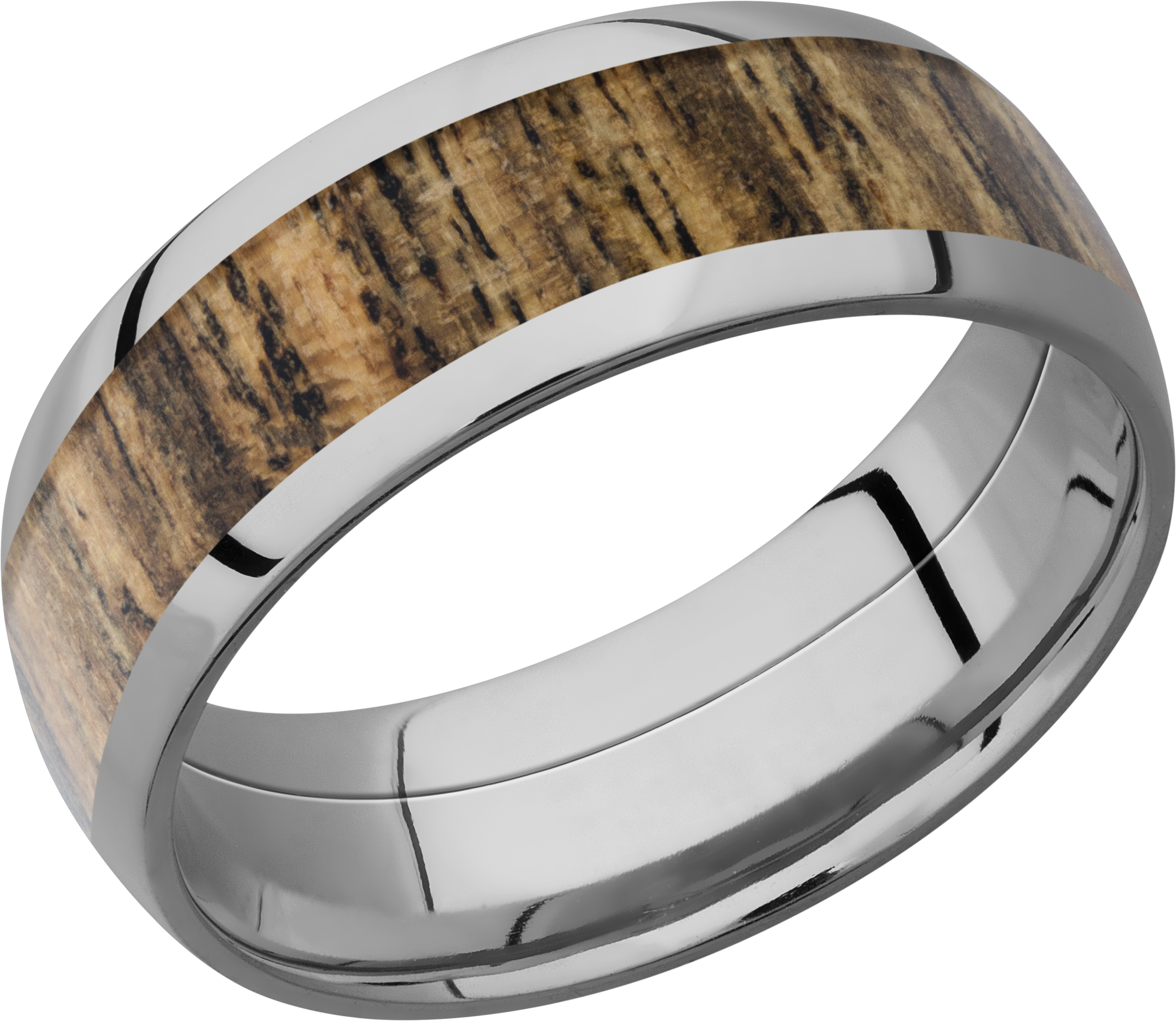 lashbrook hw titanium 8mm domed band