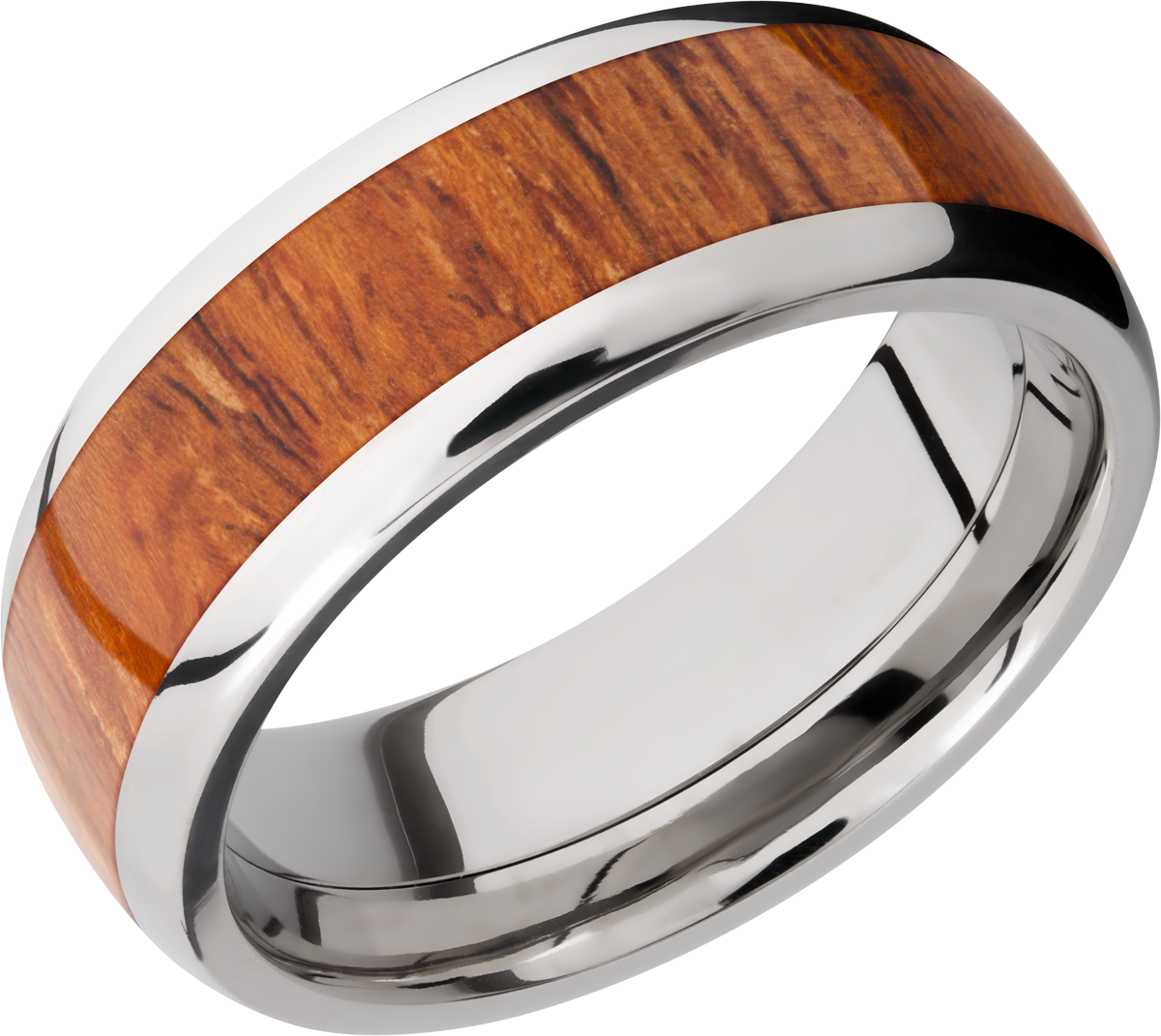 lashbrook hw titanium 8mm domed band