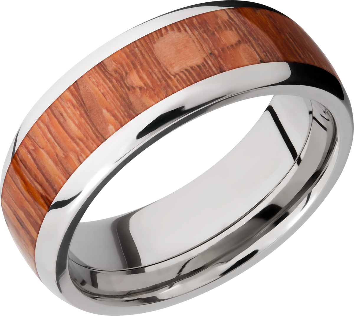 lashbrook hw titanium 8mm domed band