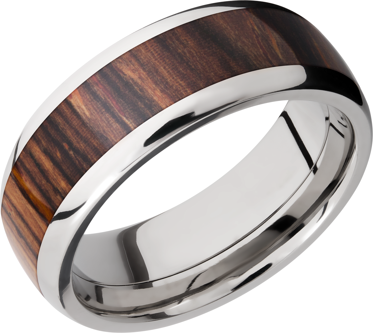 lashbrook hw titanium 8mm domed band