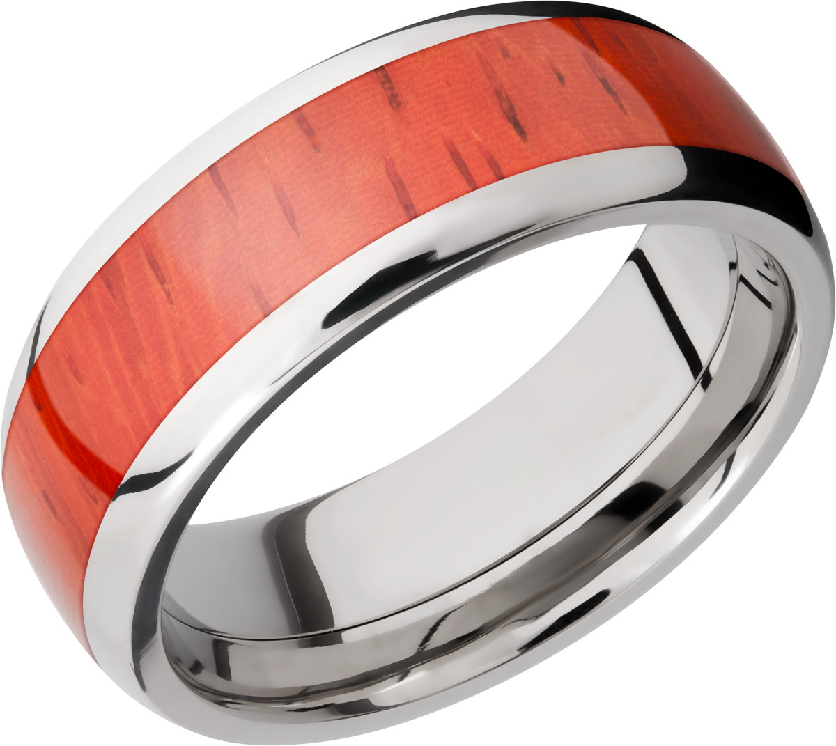 lashbrook hw titanium 8mm domed band