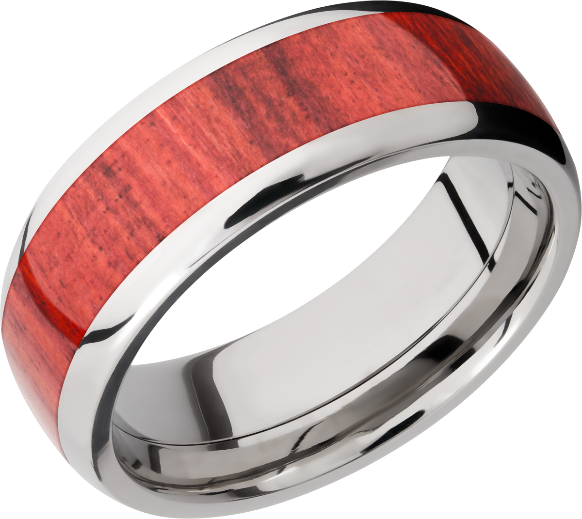 lashbrook hw titanium 8mm domed band