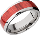 lashbrook hw titanium 8mm domed band