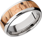 lashbrook hw titanium 8mm domed band