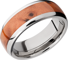 lashbrook hw titanium 8mm domed band