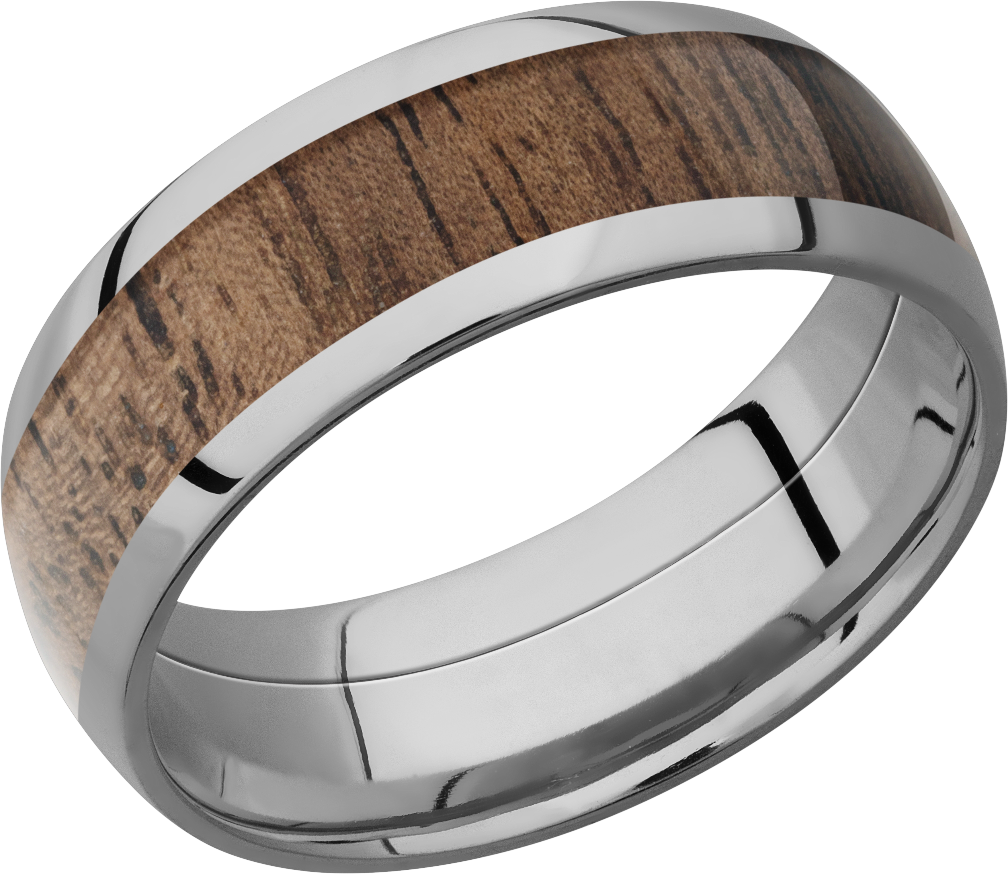 lashbrook hw titanium 8mm domed band