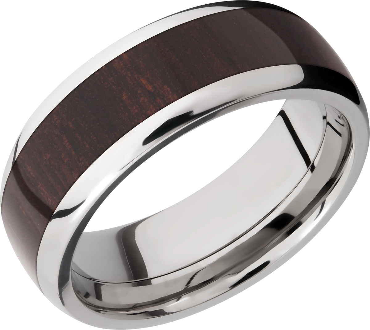 lashbrook hw titanium 8mm domed band