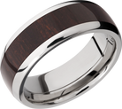 lashbrook hw titanium 8mm domed band