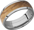 lashbrook hw titanium 8mm domed band