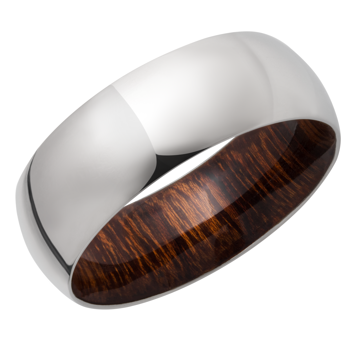 lashbrook hw titanium 8mm domed band