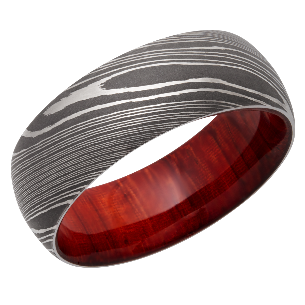 lashbrook hw titanium 8mm domed band