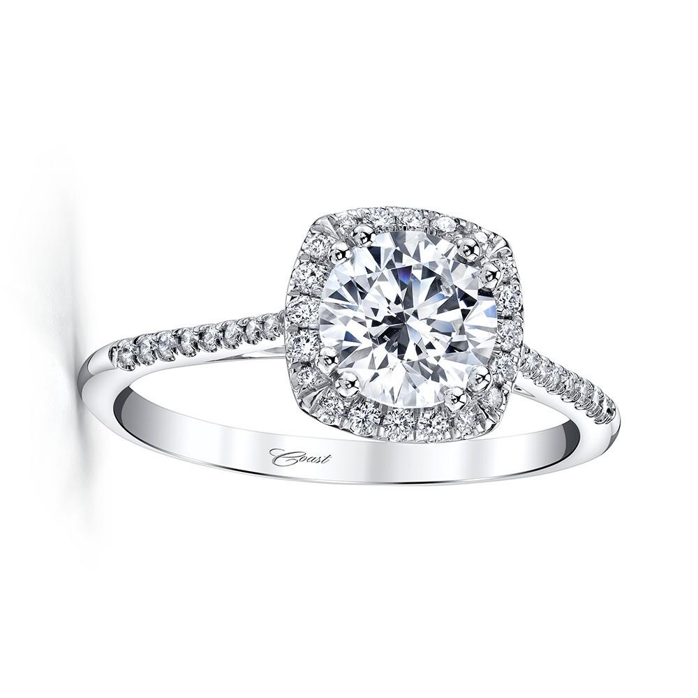 white gold halo cushion cut engagement ring lc5410 coast diamond