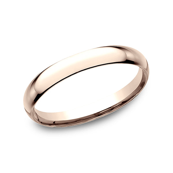 standard comfort-fit wedding ring