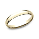 standard comfort-fit wedding ring