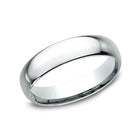 standard comfort-fit wedding ring