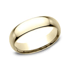 standard comfort-fit wedding ring