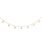 n4747 kc design floating round diamond station necklace set in 14 kt. gold