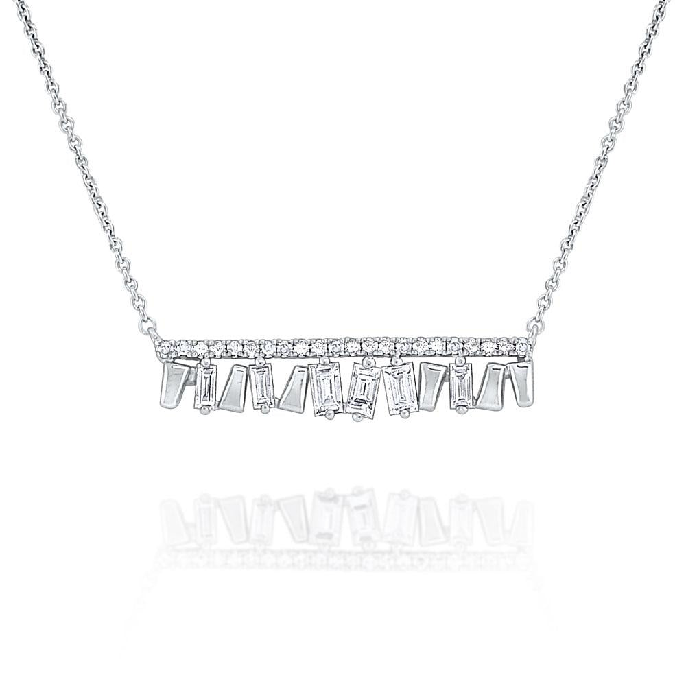 n7379 kc design diamond metropolis bar necklace set in 14 kt. gold