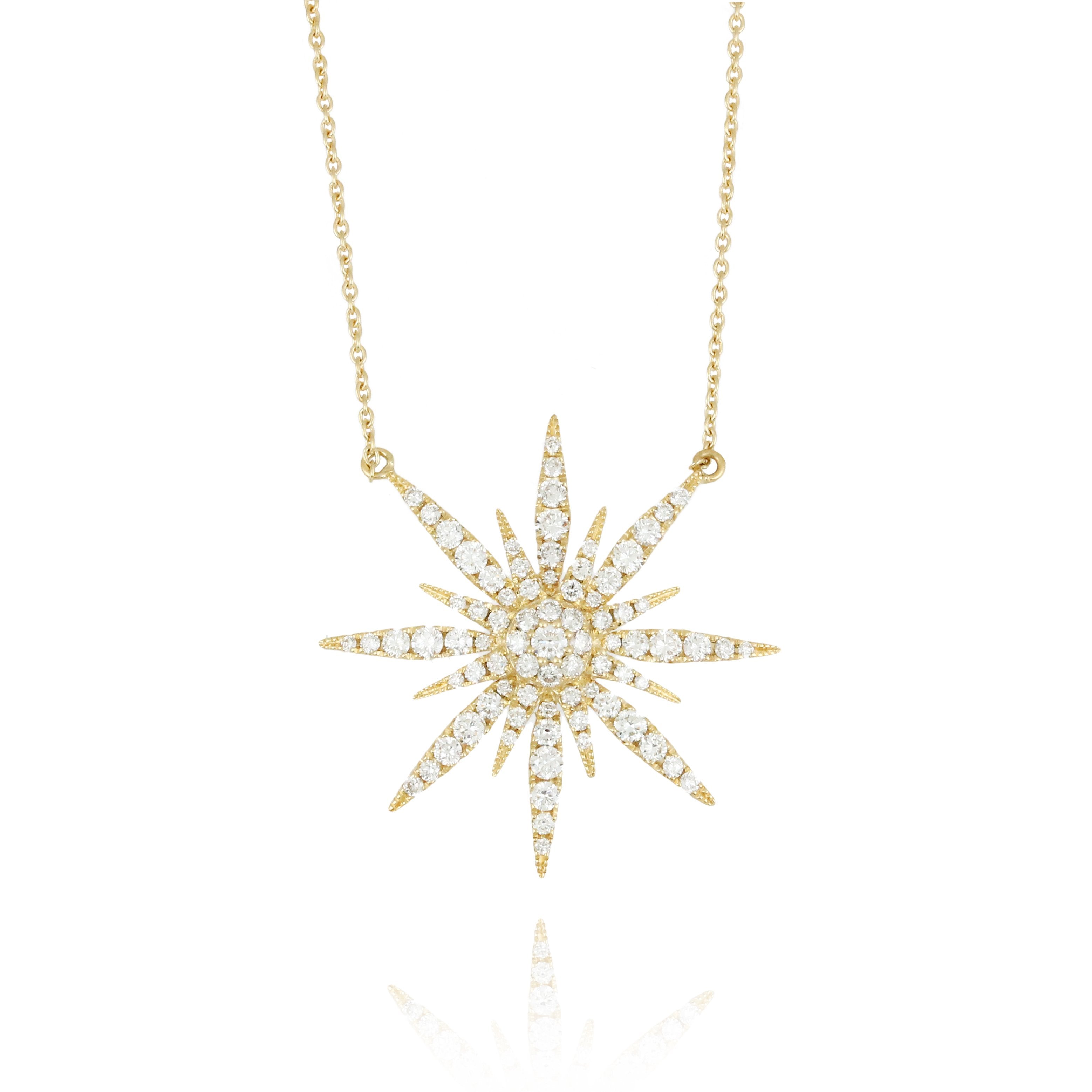 doves diamond fashion collection 18k yellow gold diamond necklace N7411
