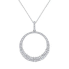 n7437 kc design diamond metropolis circle pendant set in 14 kt. gold