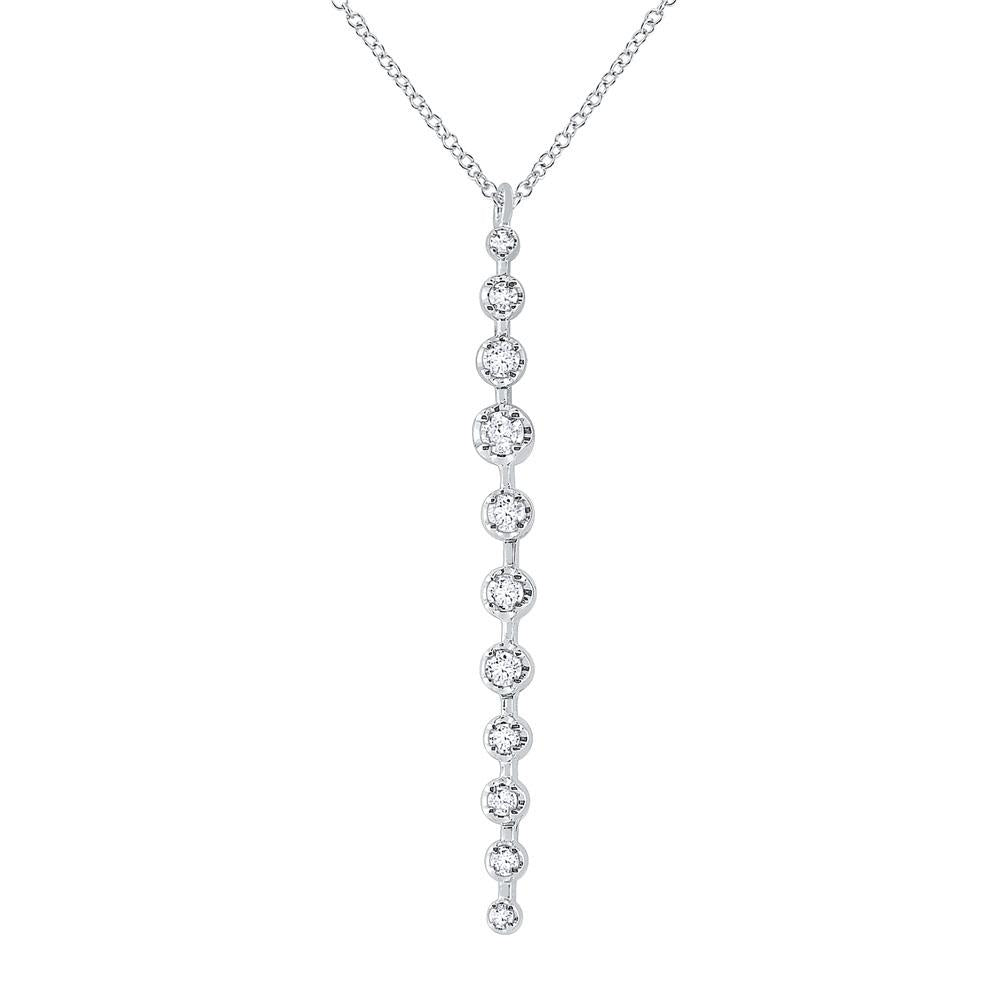 n8291 kc design 14k gold and diamond geometric line necklace