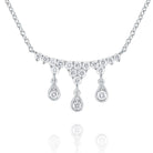 n8698 kc design 14k gold and diamond tiara necklace