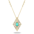 doves amazon breeze collection 18k yellow gold diamond necklace N9029AZMP