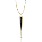 doves gatsby collection 18k yellow gold diamond pendant P7350BO