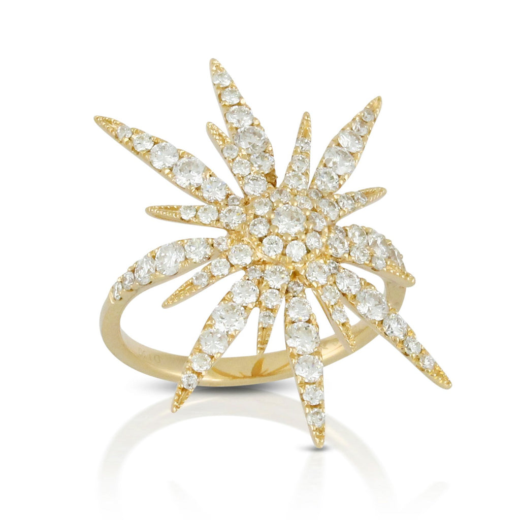 doves diamond fashion collection 18k white gold diamond ring R7411