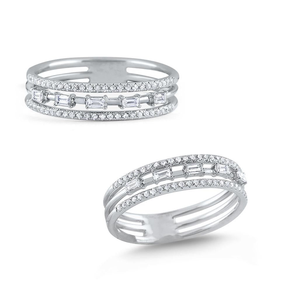r7843 kc design round and baguette diamond band ring