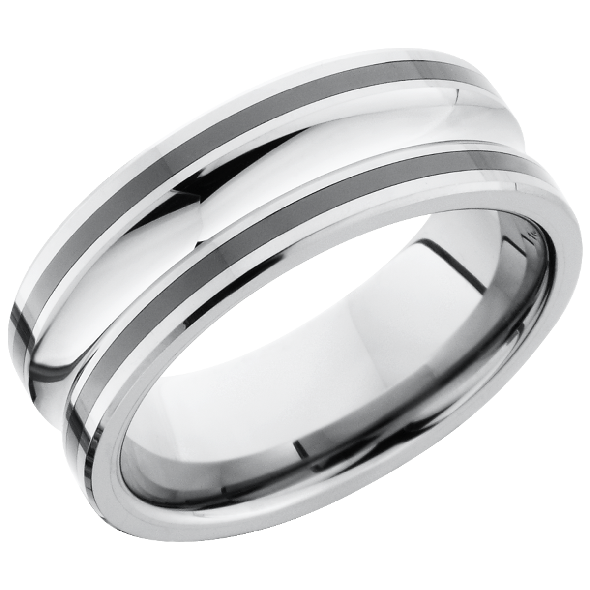 lashbrook tungsten ceramic collection ceramic and tungsten band