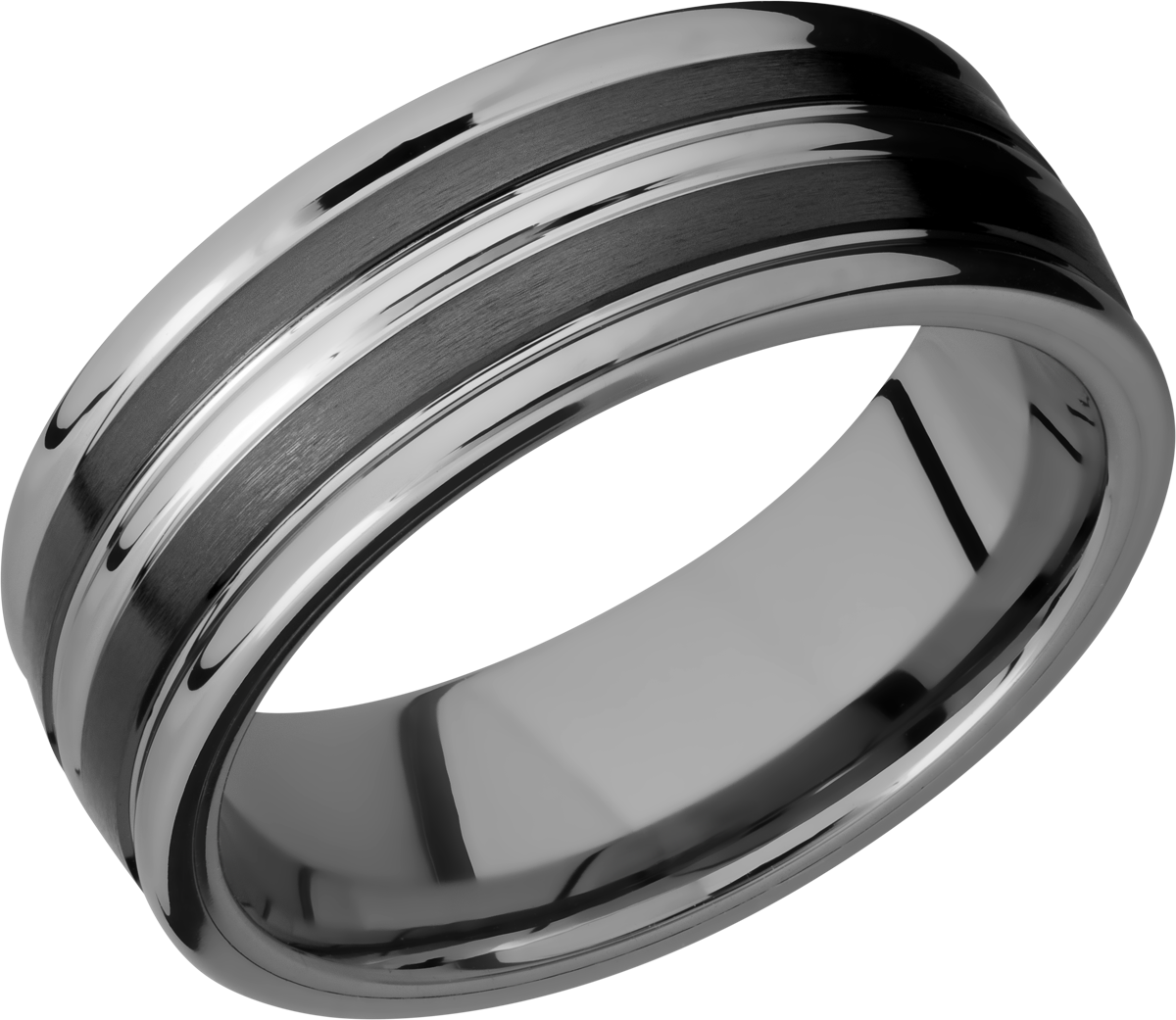 lashbrook tungsten ceramic collection ceramic and tungsten band