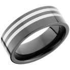 lashbrook tungsten ceramic collection ceramic and tungsten band