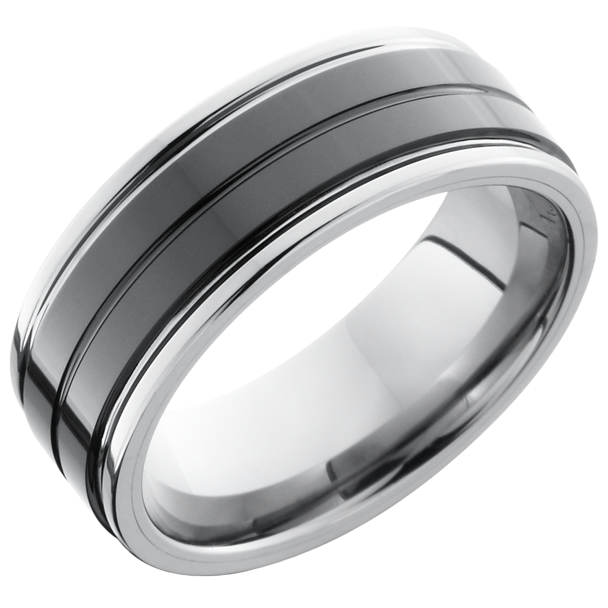 lashbrook tungsten ceramic collection ceramic and tungsten band