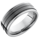 lashbrook tungsten ceramic collection ceramic and tungsten band