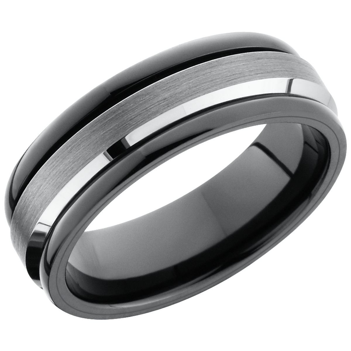 lashbrook tungsten ceramic collection ceramic and tungsten band